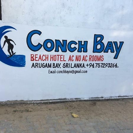 Hotel Conch Bay Arugam Bay Exterior foto